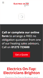Mobile Screenshot of electricsontap.com